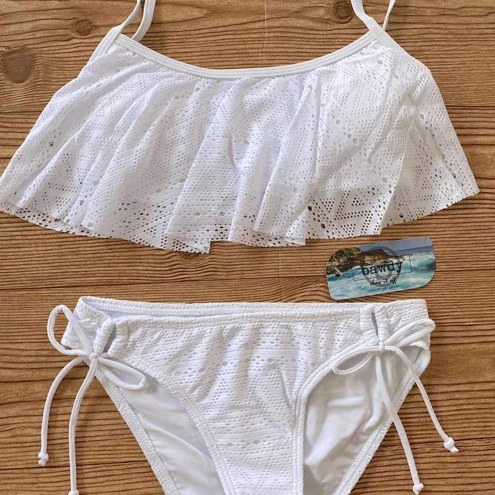 BRAND NEW Ruffle Mesh Bikini